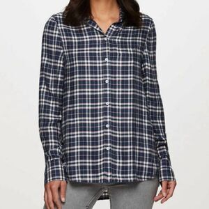 Beach Lunch Lounge LCT5025 Women Blue Graphite Whitney Button Front Shir…